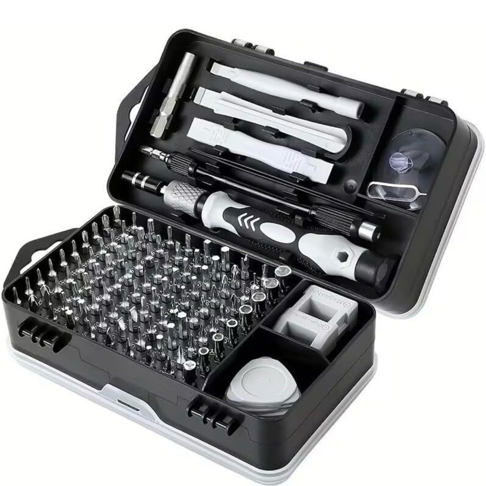 Electronic Precision Screwdriver Set with Case